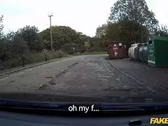 College girl is looking for biz and gets picked up by a fake cop