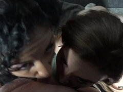 Kat Monroe and Liv Revamped suck a little dick till he cums