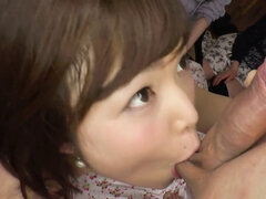 Shino Aoi teaches a sex class for women by getting fucked