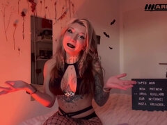 Amatør, Bak kulissene, Store pupper, Hunn, Fransk, Brystvorter, Petite, Alene