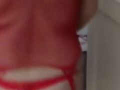 Compilation - 58 years old Latina stepmom shows off her big ass in erotic lingerie