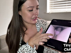 Amateur domina SPH curses small dick