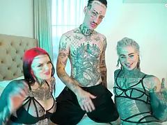 Πρωκτικό, Πίπα, Χύσιμο, Κουαρτέτο, Ηδ, Γυμνός, Πίρσινγκ, Τατουάζ