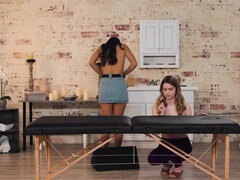 Zbliżenie, Erotyczny, Palcówka, Lesbijka, Lizanie, Masaż, Cipka, Lizanie odbytu