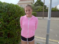 Fit Babe Fucks Outside