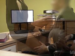 Intervju, Vacker, Blondin, Bystig, Milf, Mamma, Fitta, Styvmamma