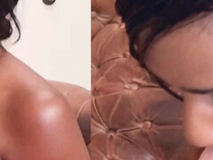 Amatør, Rumpe, Svart, Kukk suging, Brunette, Naturlige bryster, Petite, Tenåring