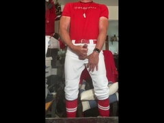 Amateur, Tir de sperme, Masturbation, Solo, Uniforme