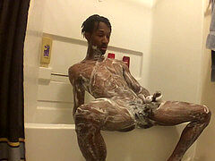 Anál, Velké péro, Ebenové, Nohy, Masturbace, Svaly