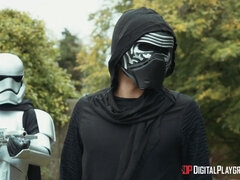 Horny Adriana Chechik gangbang Star Wars porn parody