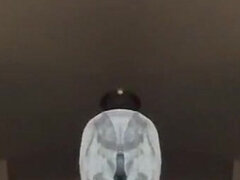 Amateur, Noire, Gode, Solo, Jarretelles