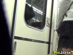 Amatőr, Ázsiai, Fétis, Sarokkal való, Szoknya, Leselkedés, Wc, Kukkoló