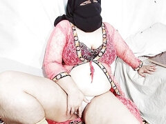 White Body Gorgeous BBW Pressing and Spanking on Big Boobs While Fingering in Pussy Moans Hot Loud