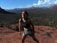 Saraya's Sedona Adventure: Big Tit Lesbian Fun