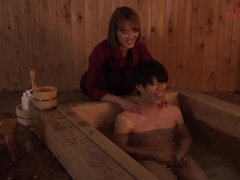 Duże cycki, Zwariowany, Sperma, Obciąganie stopami, Włochaty, Obciąganie, Japoński, Lizanie