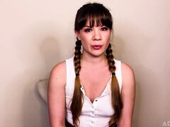 Tyłek, Obciąganie, Brunetka, Styl na pieska, Obciąganie, Lizanie, Cipka, Nastolatki