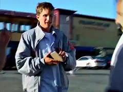 Babe, Kukk suging, Brunette, Sperm skott, Milf