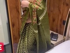 Desi Aunty Fucks Nephew Rough - Big Natural Tits & Dirty Talk in Homemade Hindi Audio