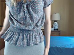 Tussi, Blondine, Blasen, Dildo, Masturbation, Solo, Spielzeuge