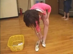 Sugar Japanese hussy in fetish sex video