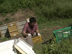 アナル, フェラチオ, イく瞬間, アウトドア, オッパイの