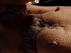 Ερασιτέχνης, Ξανθιά, Ζευγάρι, Χύσιμο, Σκληρό, Δαντέλα, Μουνί