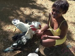 You take Noemie out for the day but she can't stop flashing.