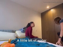 カップル, 足, フェムドム, Hd, 陵辱, パンティ, 奴隷, ヤリマン