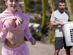 Gros cul, Sucer une bite, Éjaculer dans la bouche, Tir de sperme, Énorme, Lingerie, Belle mère, Nénés