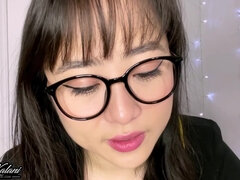 素人, アジア人, チン, 言葉責め, 眼鏡, グローブ, ハメ撮り, オッパイの