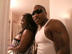 Watch what happens when the Ebony slut wakes up her boyfriend
