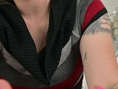 Amatéři, Brunetka, Fetiš nohou, Brýle, Sólo