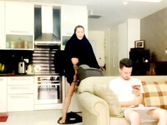 An Arab Boy Fucks Step- Mother Because He's Still Learn How to Have Sex. and Thestep- Mother Doesn't Mind Teaching Her Step Son