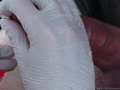 Stor kukk, Sperm skott, Ekstrem, Dominerende kvinne, Fetisj, Hd, Innsetting, Latex