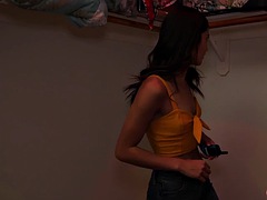 Asiáticoa, Boquete, Morena, Interracial, Beijar, Lésbica, Mãe gostosa, Tetas