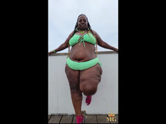 Amatorka, Plaża, Czarny, Erotyczny, Mamuśka, Solo