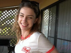 Amateur, Cul, Petite amie, Piercing, Chatte, Maigrichonne, Jouets