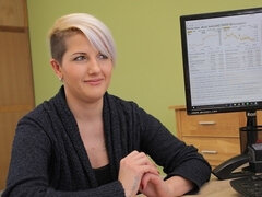 18 anos, Gordinho, Casal, Tchecoa, Hd, Dinheiro, Escritório, Adolescente