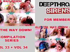 All the Way Down Deepthroaters Volume 33 - 3 to the Balls Deepthroat Blowjobs - Austin Lynn, Dakota Skye, Rilynn Rae