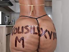 Piękne grube kobiety, Duży kutas, Duże cycki, Czarny, Obciąganie, Ciemna karnacja, Mamuśka, Cycki