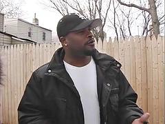 In den arsch, Tussi, Blasen, Interrassisch