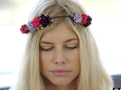 Veľké péro, Blondína, Kuřba, Pár, Dávenie, Hd, Medzirasové