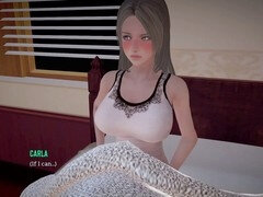 POV visual novel with a focus on the booty