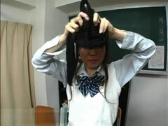 Asiatica, Giapponese, Matura, Solo, Calze