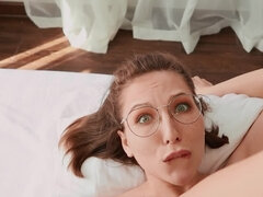 Pick up was successful and ended with sex with bespectacled chick