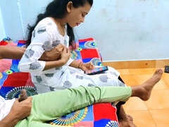 Amateur, Nana, Sucer une bite, Tir de sperme, Hard, Indienne