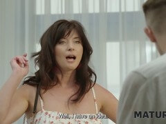 Kukk suging, Britisk, Brunette, Utroskap, Cougar, Europeisk, Moden, Fitte