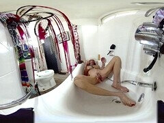 Amateur, Salle de bains, Gode, Orgasme, Transsexuelle, Fumer, Solo, Jouets