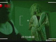 Schlafzimmer, Grosser arsch, Grosser schwanz, Grosse titten, Blondine, Blasen, Hundestellung