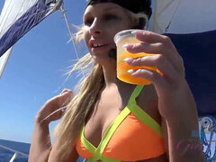 Carmen Caliente takes your internal ejaculation two times!